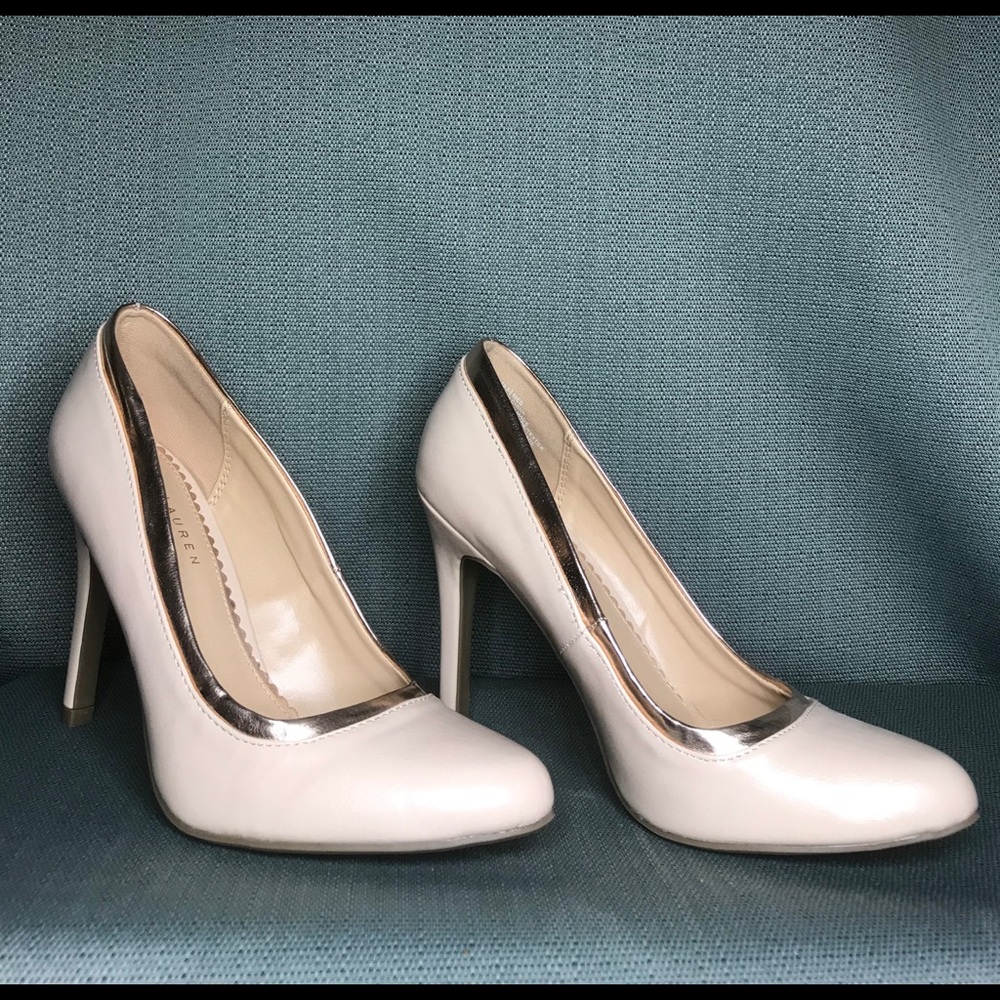 LC Lauren Conrad Carnation Nude Pumps